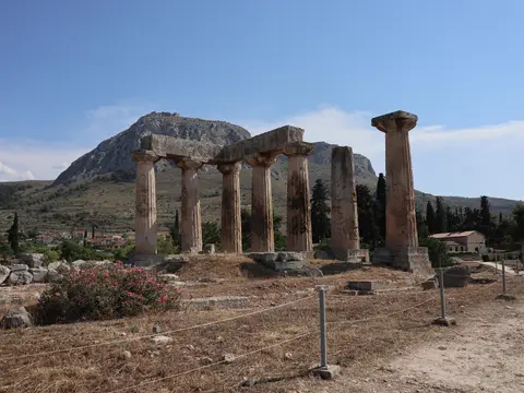 Temple of Apollo at Ancient Corinth